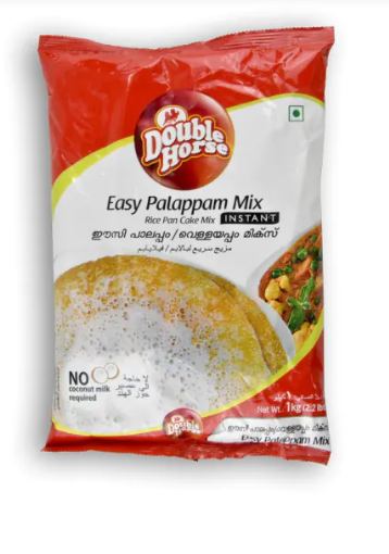 DOUBLE HORSE Easy Palappam Mix Rice Pan Cake Mix 2.2 LBS
